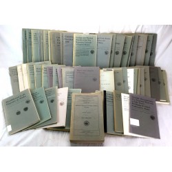 The U.S. Geological Survey Bulletin (113 volumes, many with color maps)